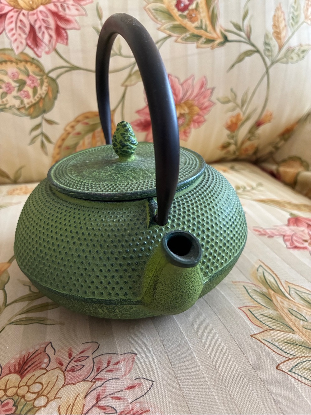 Japanese Cast Iron Tea Pot With Basket NEW - Picture 8 of 8
